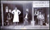 Lot of 10 silver photographs of various towns, small businesses, etc., in the foorthills of the Sierra Nevada