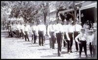 Ten original photographs of a 4th of July celebration in Columbia, California