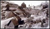 Lot of 8 silver photographs of mines and mining activities in the Sonora region