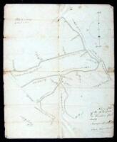 Manuscript map of the 9th District in Windham