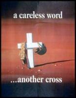 A Careless Word ...Another Cross - OWI Poster No. 23
