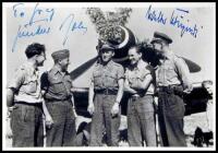 Lot of 305 Autographs from German Fighter Aces, Bomber Pilots, Crewmen, and other Notables, signed on bookplates, cards, pictures, first day covers, etc.