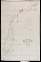 Chart of Detroit River. From Lake Erie to Lake St. Clair. Surveyed in 1840, '41, '42 by Lts. J. N. Macomb and W. H. Warner...
