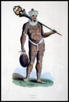 Lot of 202 hand-colored engraved plates from J.F.N. Loumyer's Moeurs, usages et costumes de tous les peuples du monde