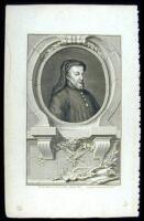 Lot of approx. 52 copper-engraved plates by Houbraken from Thomas Birch's The Heads of Illustrious Persons of Great Britain