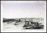 Lot of 37 color or duotone lithographed plates from the quarto volumes of the Pacific Railroad Reports, plus 3 other American topographical prints