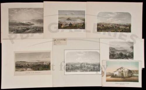 Ten views of San Francisco, nine are steel-engraved and one lithographed