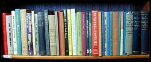 Lot of 35 Books on Books, History, Western Americana, etc.