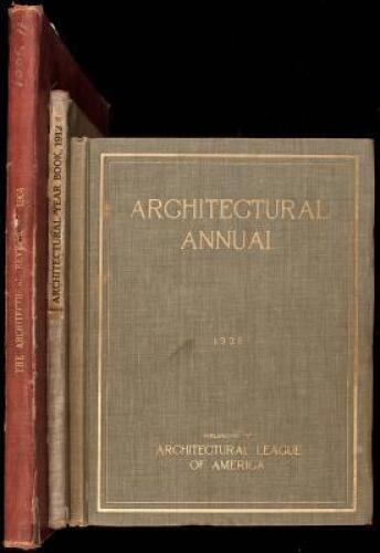 Three volumes on American architecture
