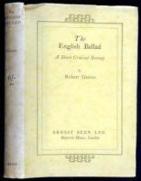 The English Ballad: A Short Critical Survey