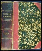 "Annabell Lee" (original draft) and "The Poetic Principle" in Sartain's Magazine, bound volume