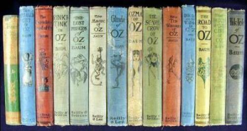 Complete Set of Frank L. Baum's Fourteen Oz Titles