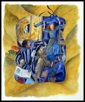 Original watercolor from The Storytelling Princess * Together with an illustrator signed copy of the First Edition New York: Putnam's [2001]