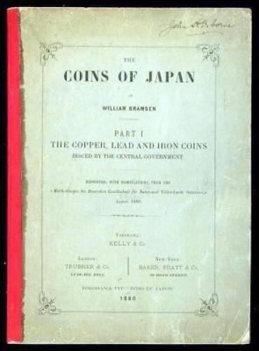 The Coins of Japan. Part I: The Copper, Lead and Iron Coins Issued by the Central Government