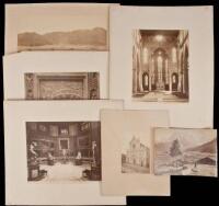 Ninety-five albumen photographs of Italian architecture and art