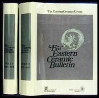 Far Eastern Ceramic Bulletin, Vols. 1-12 (1948-1960)