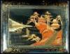 Japanese Lacquered Postcard Album - 2