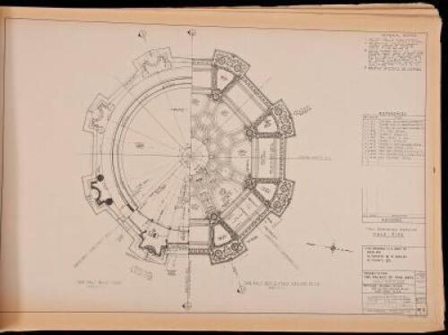 Architectural and Landscape Drawings for the Rehabilitation of The Palace of Fine Arts