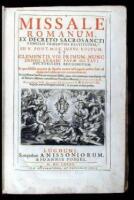 Missale Romanum, ex Decreto Sacrosancti Concilii Tridentini Restitutum, Pii V. Pont. Max. Jussu Editum, et Clementis VIII. Primum, nunc Denuo Urbani Pap&aelig; Octavi Auctoritate Recognitum...
