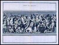 Approximately 127 double-page copper-engraved plates of Roman, Greek and other ancient battles, wars, weapons, etc., from L'Antiquite Expliquee et Representee en Figures...