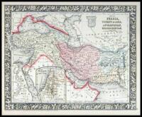 Lot of approximately 38 hand-colored lithographed maps from Mitchell&rsquo;s New General Atlas, with some duplication