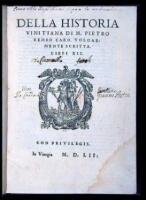 Della historia Vinitiana...libri XII