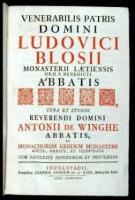 [Opera] Venerabilis Patris Domini Ludovici Blosii Monasterii L&aelig;tiensis Ord. S. Benedicti Abbatis Cura et Studio Reverendi Domini Anonii de Winghe Abbatis, et Monachorum Ejusdem Monasterii...