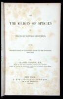On the Origin of Species by Means of Natural Selection, or the Preservation of the Favoured Races in the Struggle for Life