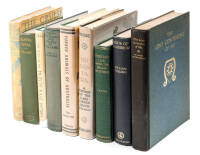 Nine volumes on travel & exploration in the Pacific