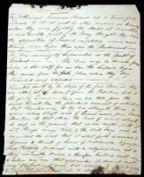 Autographed Sheet from the Note-Book of Felecia Hemans