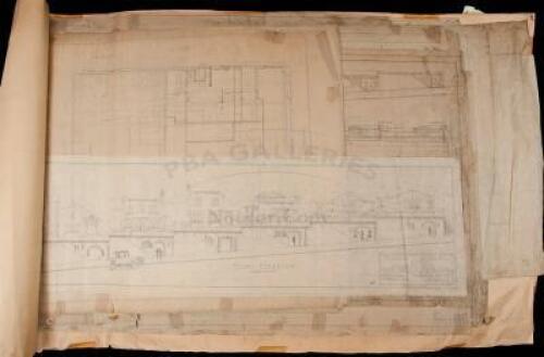 Large archive of architectural drawings of San Francisco buildings from the 1920s & 1930s