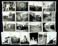 Collection of 58 photographs of Frank Lloyd Wright's students at Taliesin East, Wisconsin