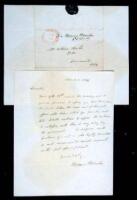 Autograph Letter, signed by Benton
