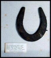 Horseshoe found on the site of the Battle of the Little Big Horn