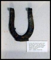 Mule shoe found on the site of the Battle of the Little Big Horn