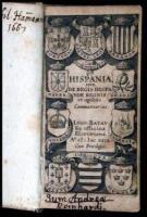 Hispania, sive De regis hispani&aelig; regnis et opibus Commentarius