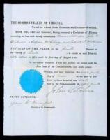 Confederate document signed