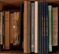 Shelf lot of architecture volumes