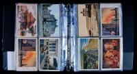 Collection of vintage San Francisco postcards and related ephemera