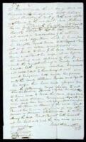 Manuscript document signed