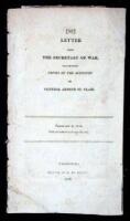 Letter from the Secretary of War, Transmitting Copies of the Accounts of General Arthur St. Clair