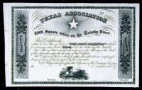 Texas Association Stock Certificate