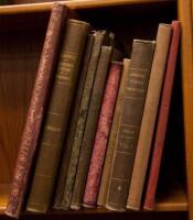 Shelf of architecture volumes