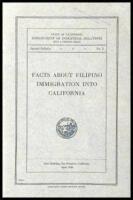 Facts about Filipino Immigration into California