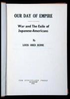 Our Day of Empire: War and the Exile of Japanese-Americans