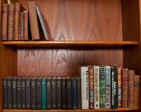 Shelf of books in all fields