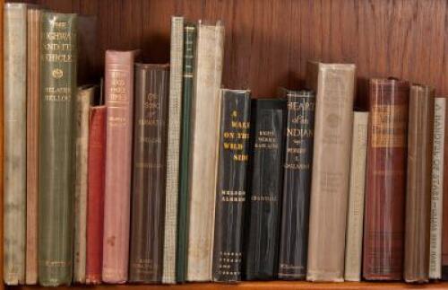 Shelf of books in all fields