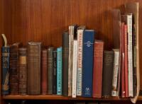 Shelf of miscellaneous books in all fields