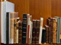 Shelf of miscellaneous books in all fields