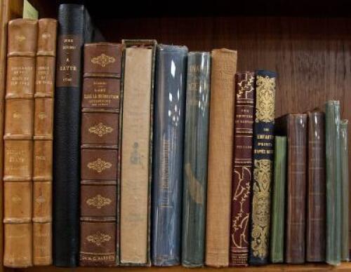 Shelf of miscellaneous books in all fields